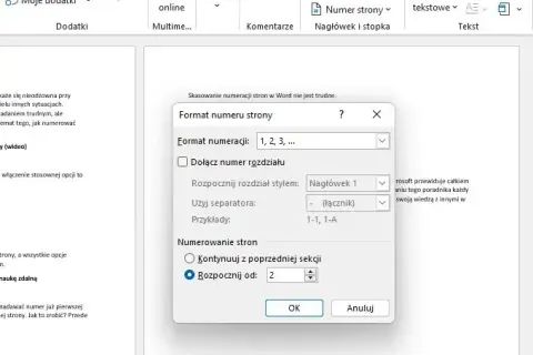 Jak ponumerować strony w Wordzie – proste kroki, które ułatwią pracę