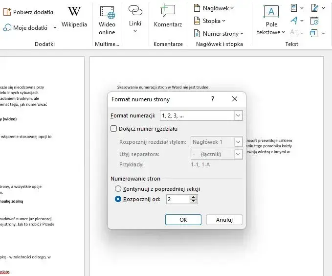 Jak ponumerować strony w Wordzie – proste kroki, które ułatwią pracę