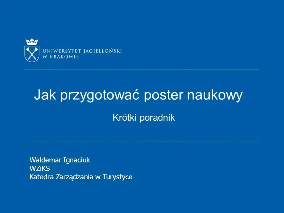 Zdjęcie Jak zrobić poster naukowy w PowerPoint - uniknij najczęstszych błędów