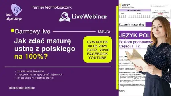 Co trzeba umieć na maturę z polskiego, aby zdać bez stresu?